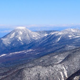 蓼科山や北横岳