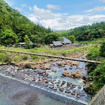 吊り橋2本目。