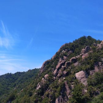 中岳を見る✨