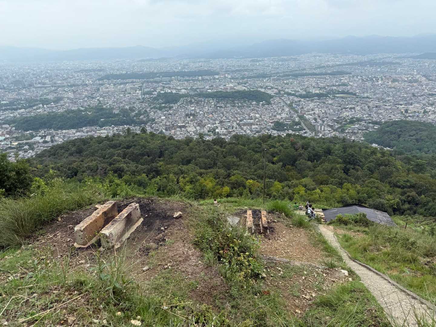 八神社登山口-大文字山 往復コースの写真