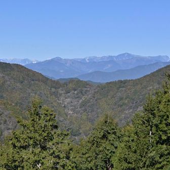 黒法師岳～池口岳～前黒法師岳～光岳～大無間山～聖岳