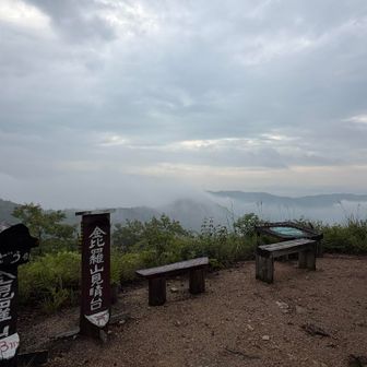 金毘羅山到着
とにかく蒸し暑い🥵景色微妙