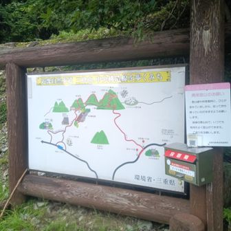 多分、本日の一番手で
落石、植物の張り出し満載だった。ある意味今回の核心だったが何度か車を降りて片付けして無事に駐車場についてスタート🤗