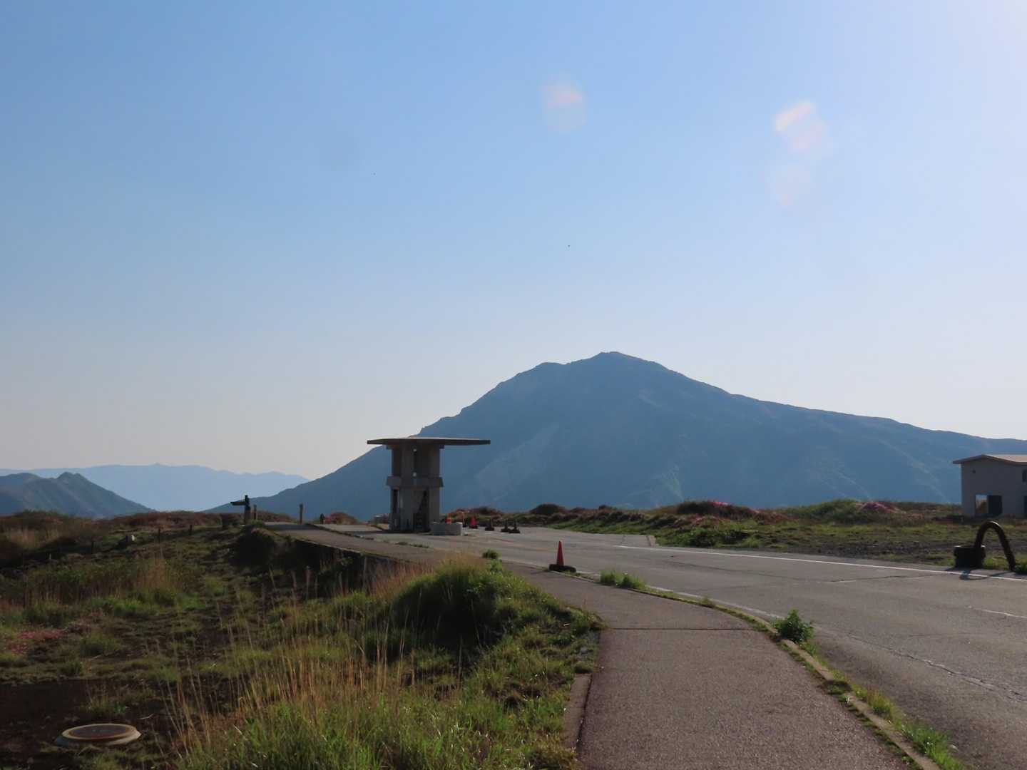 古坊中駐車場に戻ります。