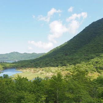 覚満淵を望む✨️