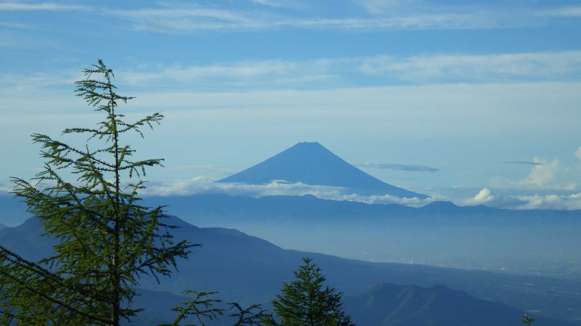 美し森駐車場発着｜真教寺尾根・赤岳・県界尾根周回コースの写真