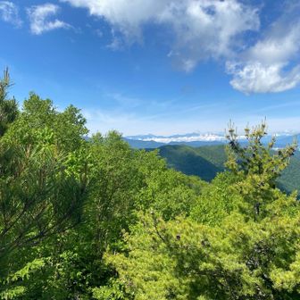 甲斐駒ヶ岳方面
