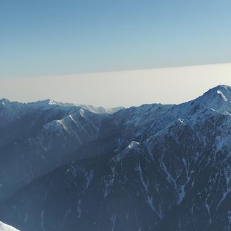 大天井岳～11月末までは行きつけだった燕岳