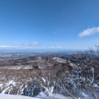栗駒山は見えなかった