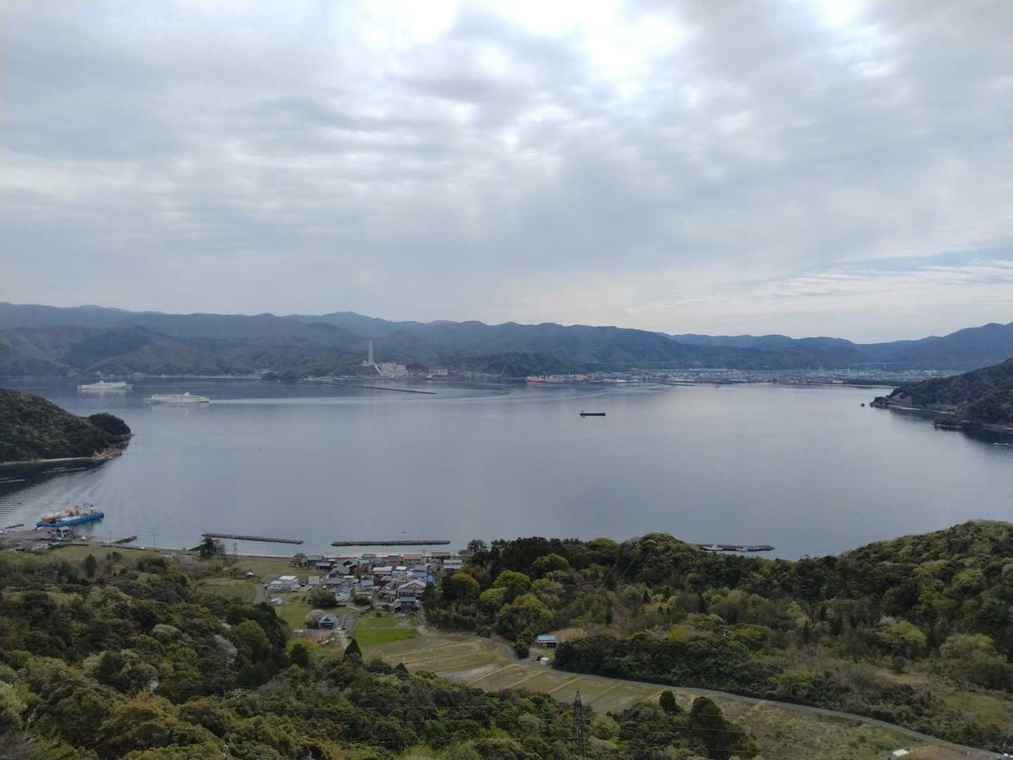 常宮バス停 往復コースの写真