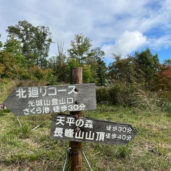 長峰山に向かいます。