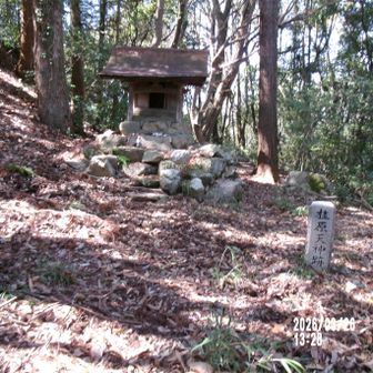 桂原天神跡の祠
