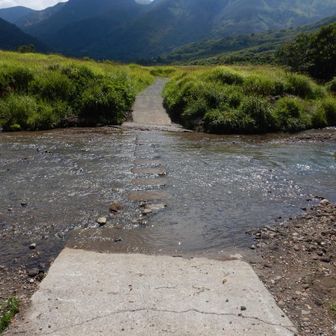 昨日の雨？で水量多し