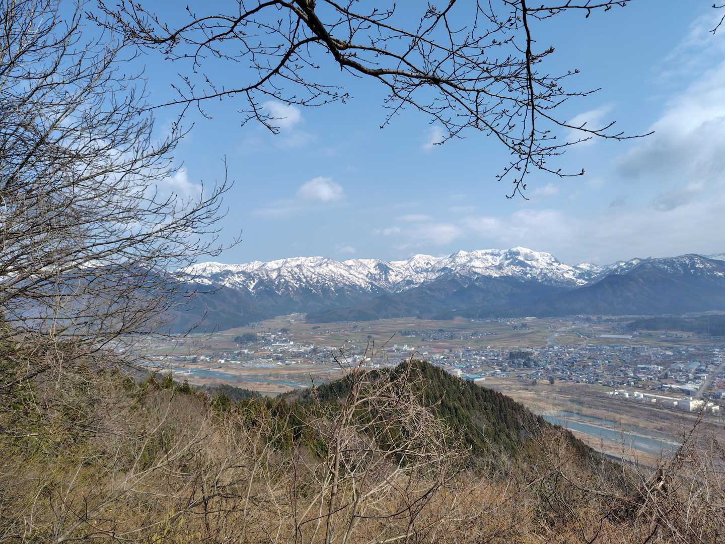 子鹿山 往復コースの写真