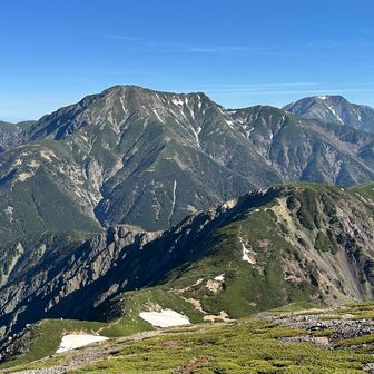 兎岳　聖岳　明石岳　荒川三山