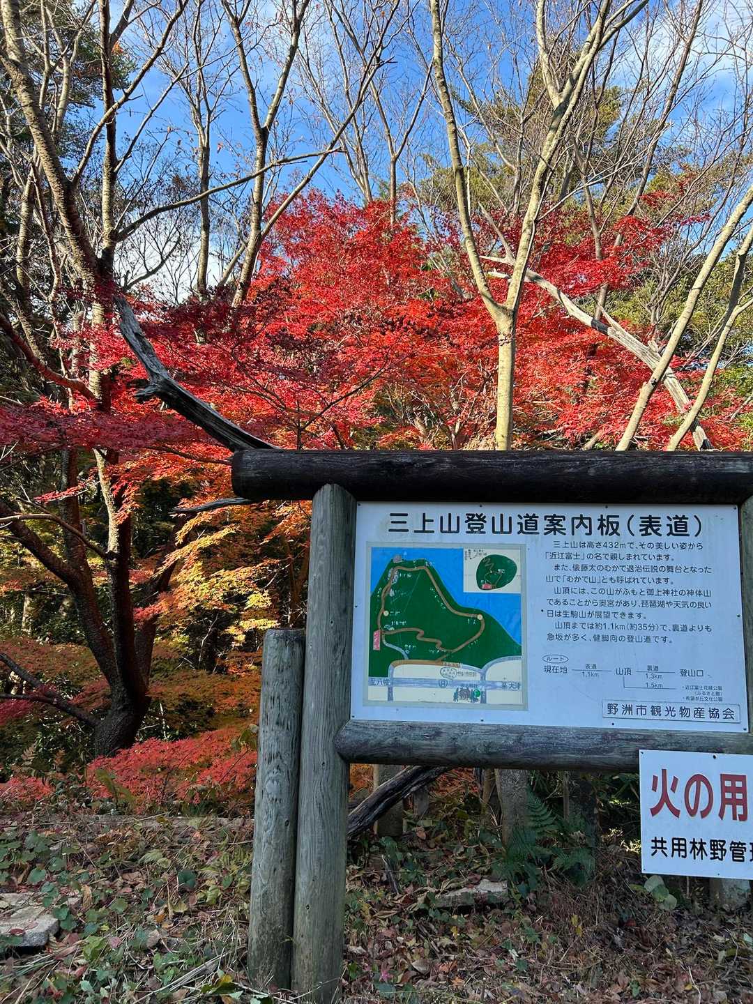 妙見堂の紅葉