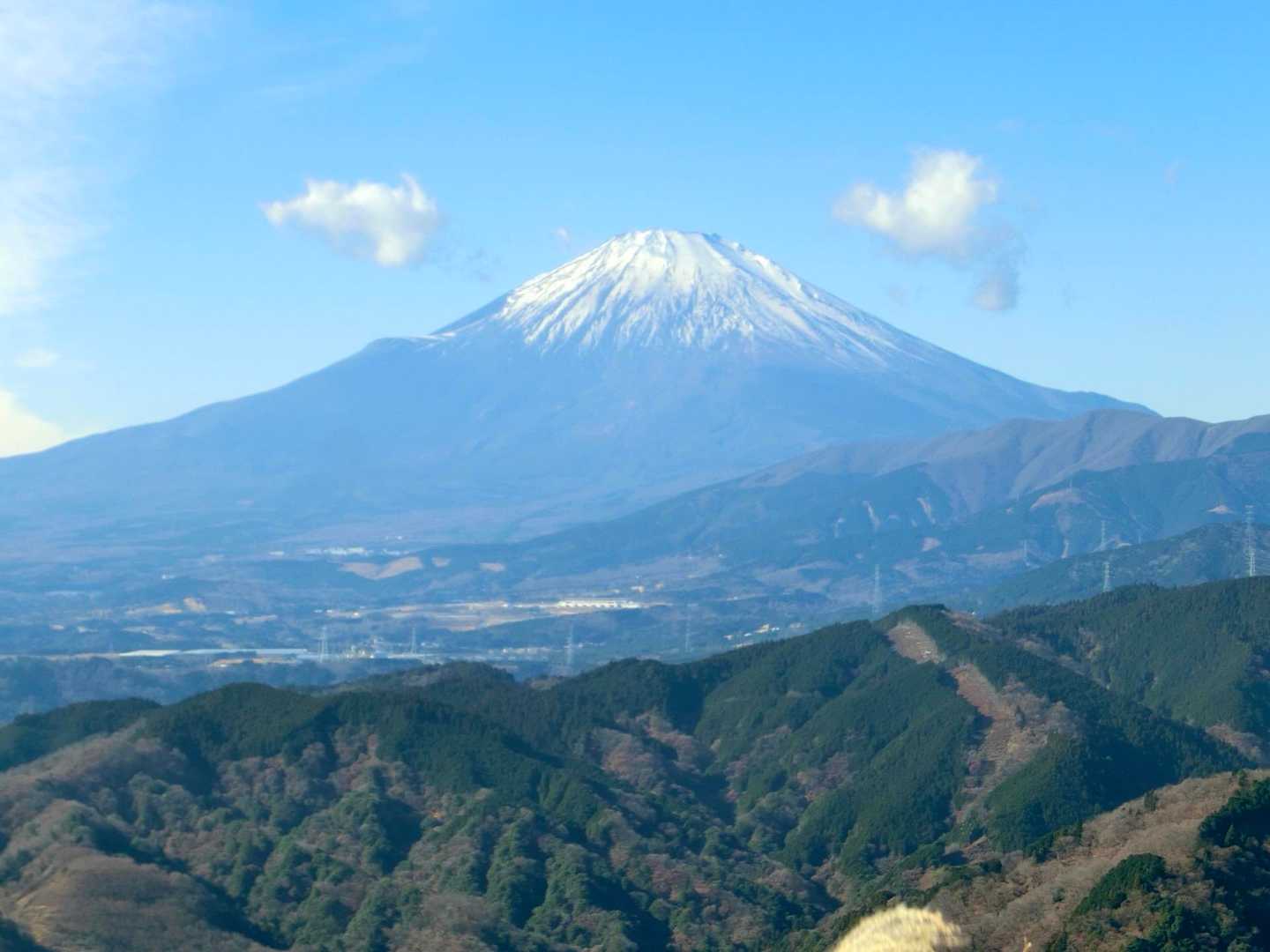 富士山が綺麗です