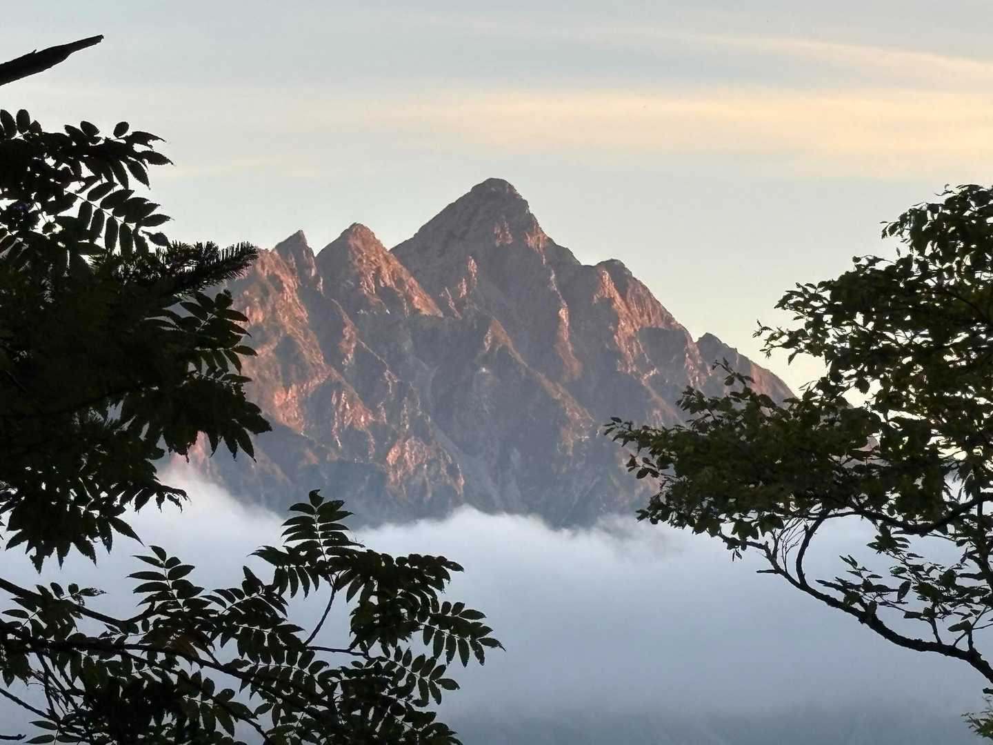 霞沢岳（上高地）の写真