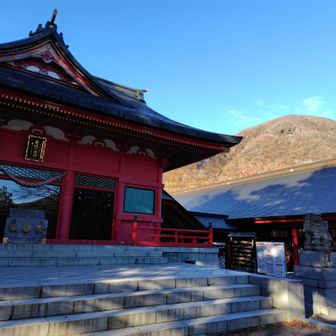 赤城神社と黒檜山