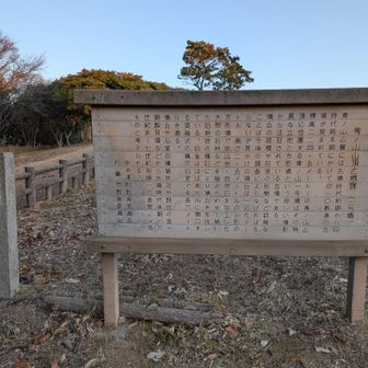青ノ山山頂古墳群（一号墳）