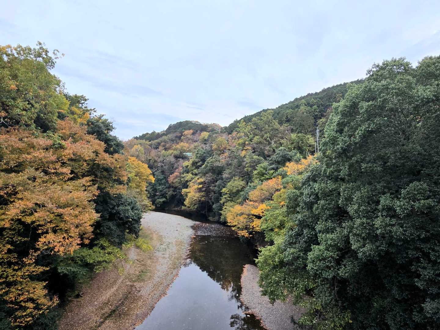 割岩橋から