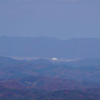 遠くに出雲ドーム