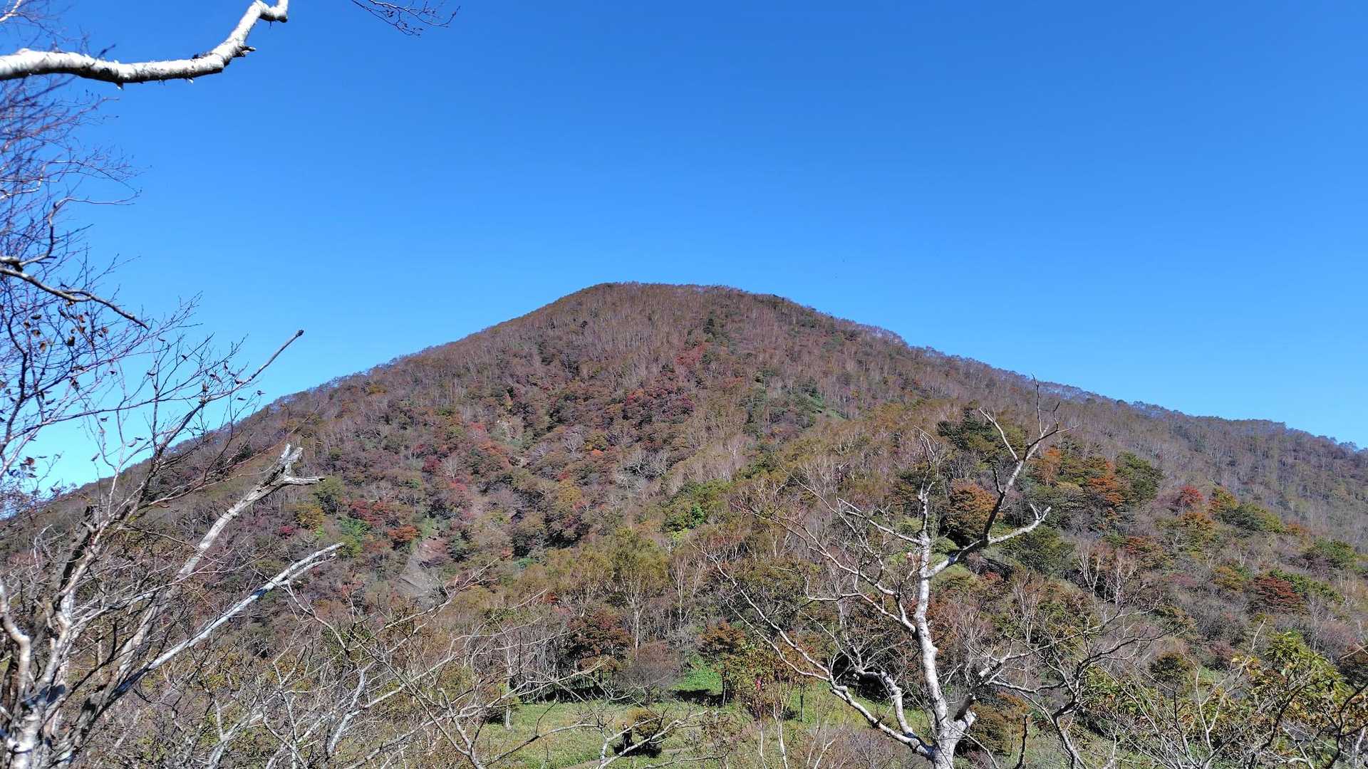 赤城山　紅葉はまだまだ