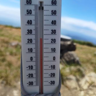 下界より10℃前後低いよー