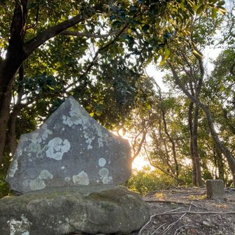 物見塚山　山頂
山頂直前は急勾配で、しかも足元が悪いので注意😢