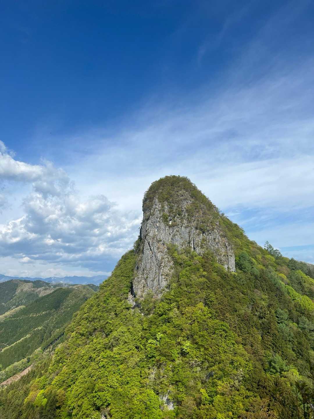 二子山倉尾登山口-股峠-二子山東岳-二子山西岳 周回コースの写真