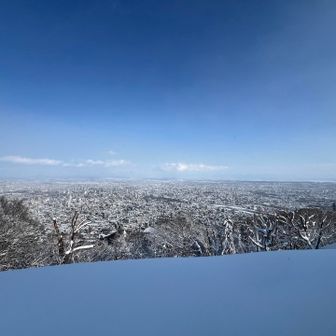 今年も大好きな冬の藻岩山♡