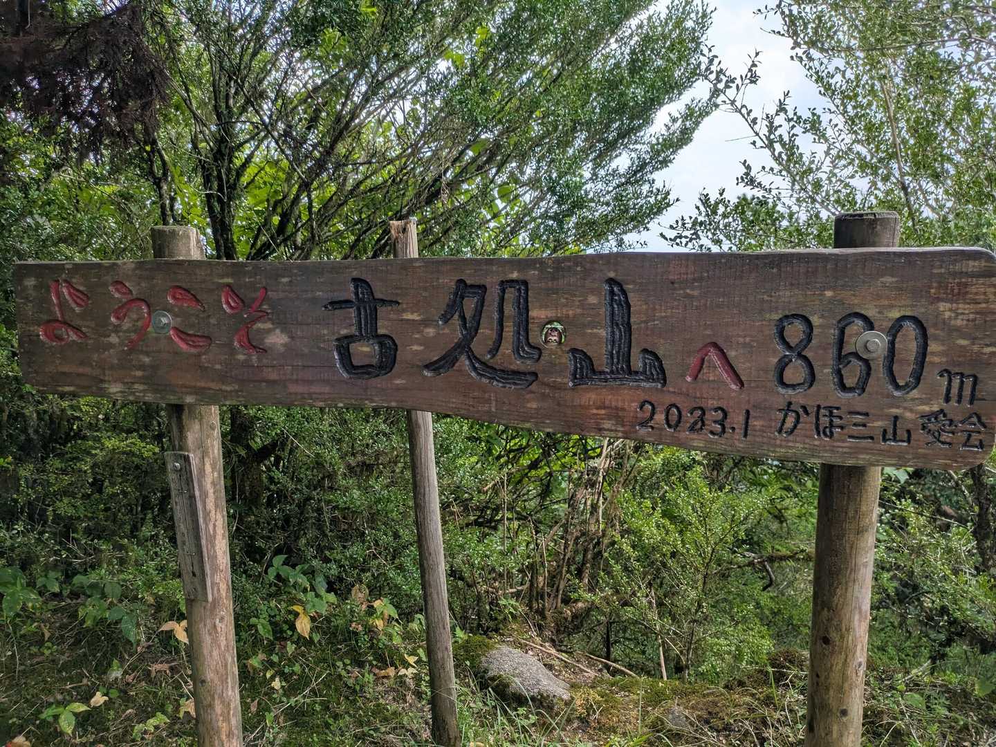 山頂🙌