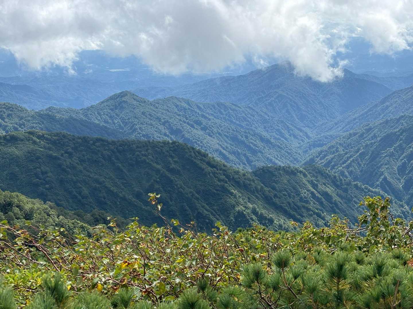地蔵岳-草履塚-飯豊山神社-飯豊山 往復コースの写真