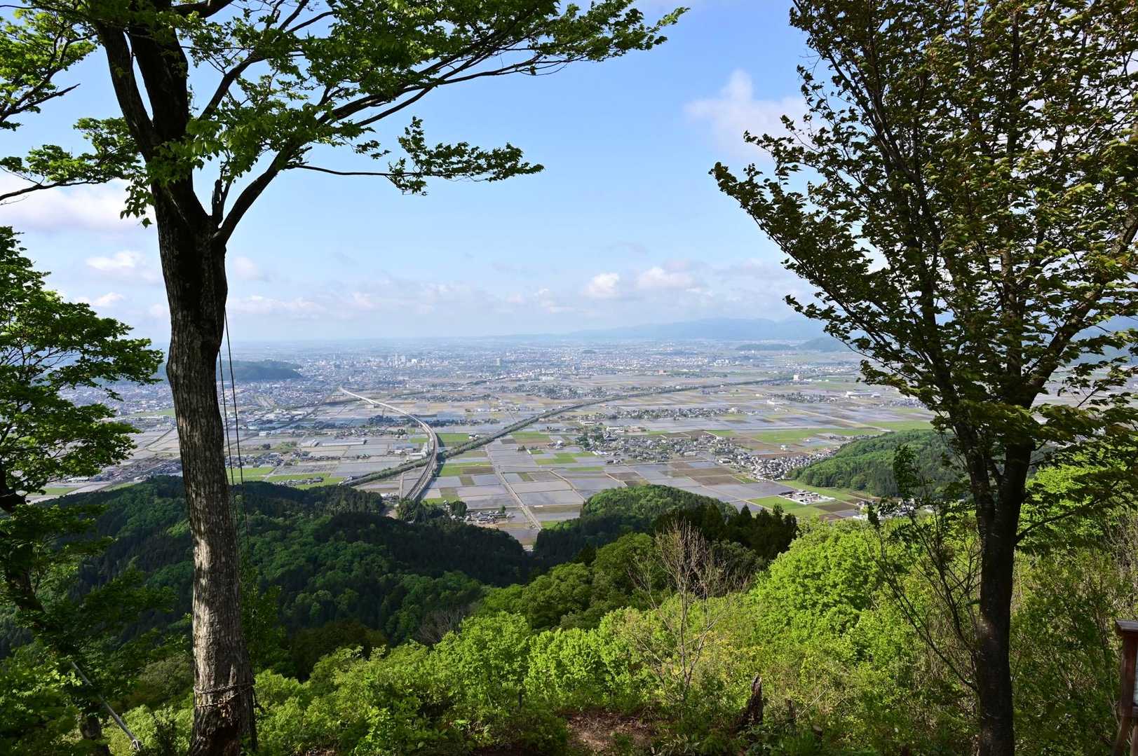 二上コース登山口-文殊山登山道二上口-小文殊-文殊山-文殊 往復コースの写真