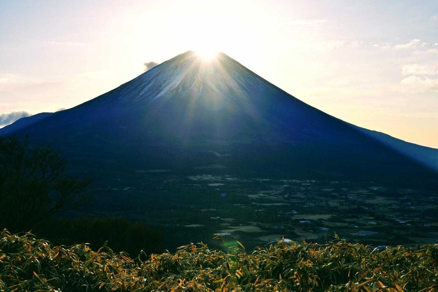 本栖湖キャンプ場-竜ヶ岳 周回コースの写真