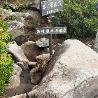 水ノ塔山頂上