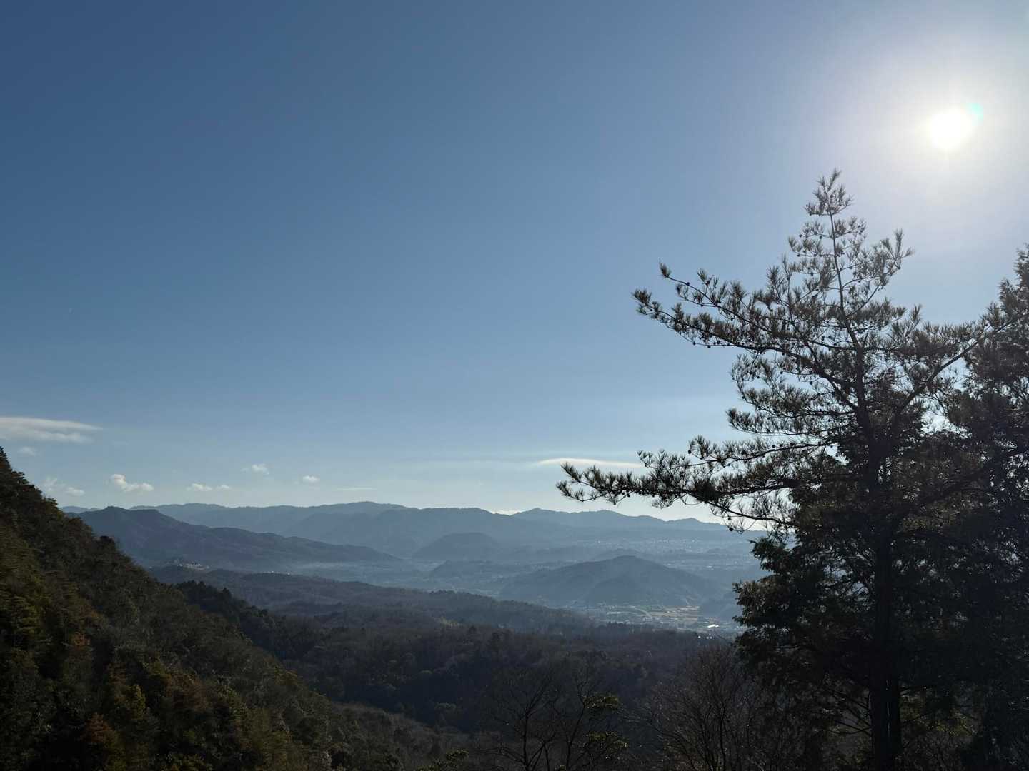 少し上がると眺めgood👌