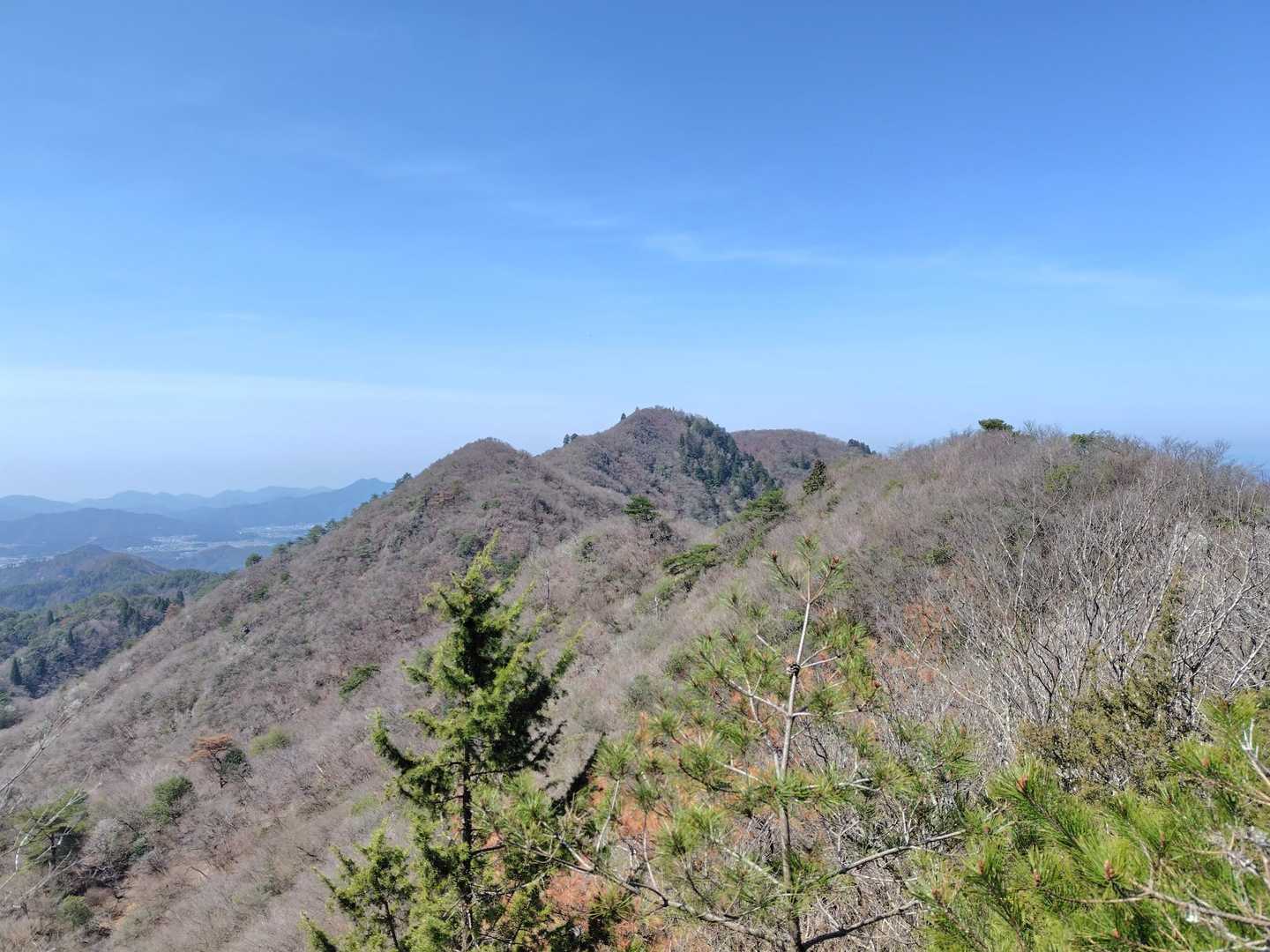 御嶽の山頂からの眺望