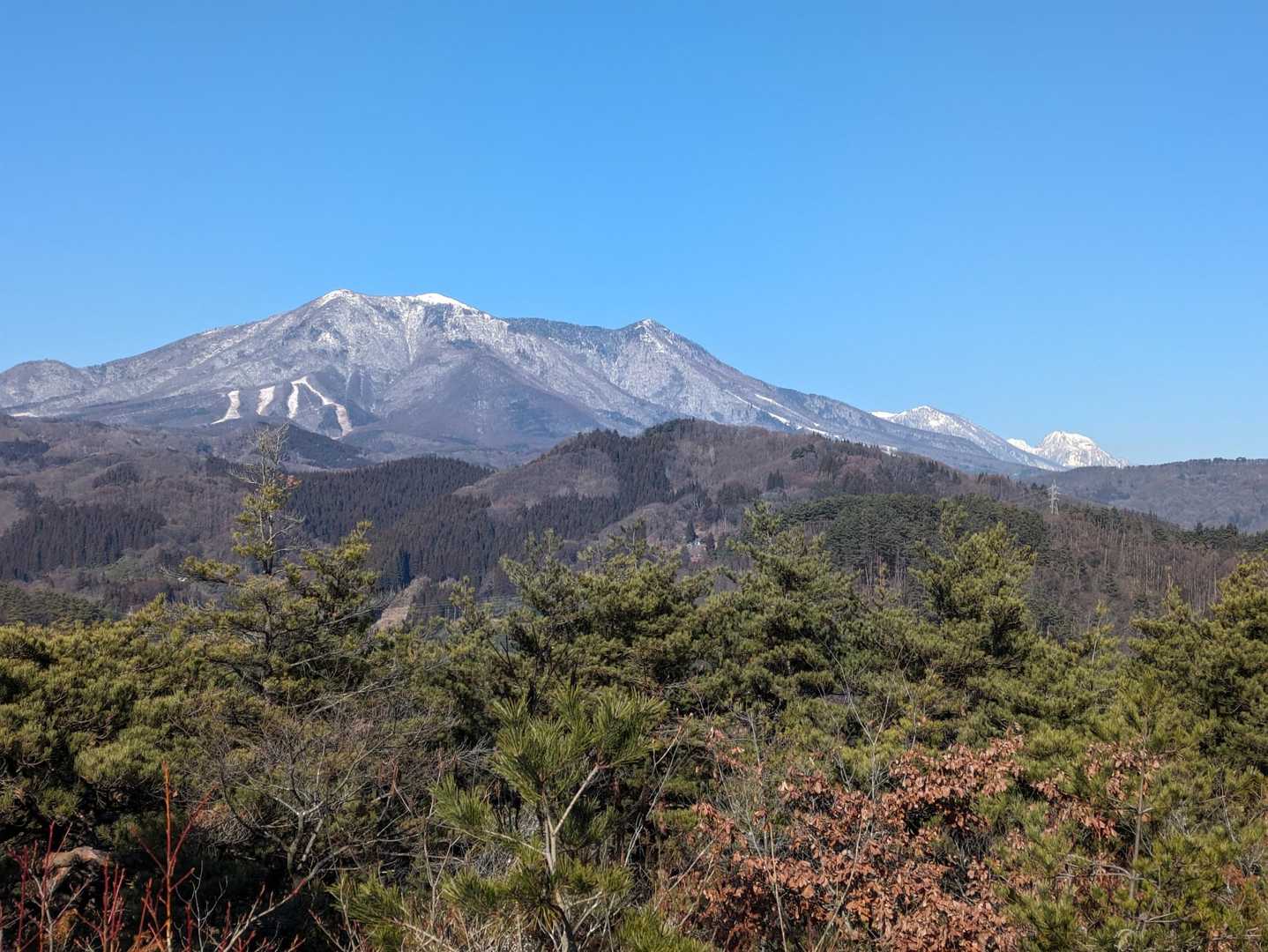 あ、あんまし雪がないっ！