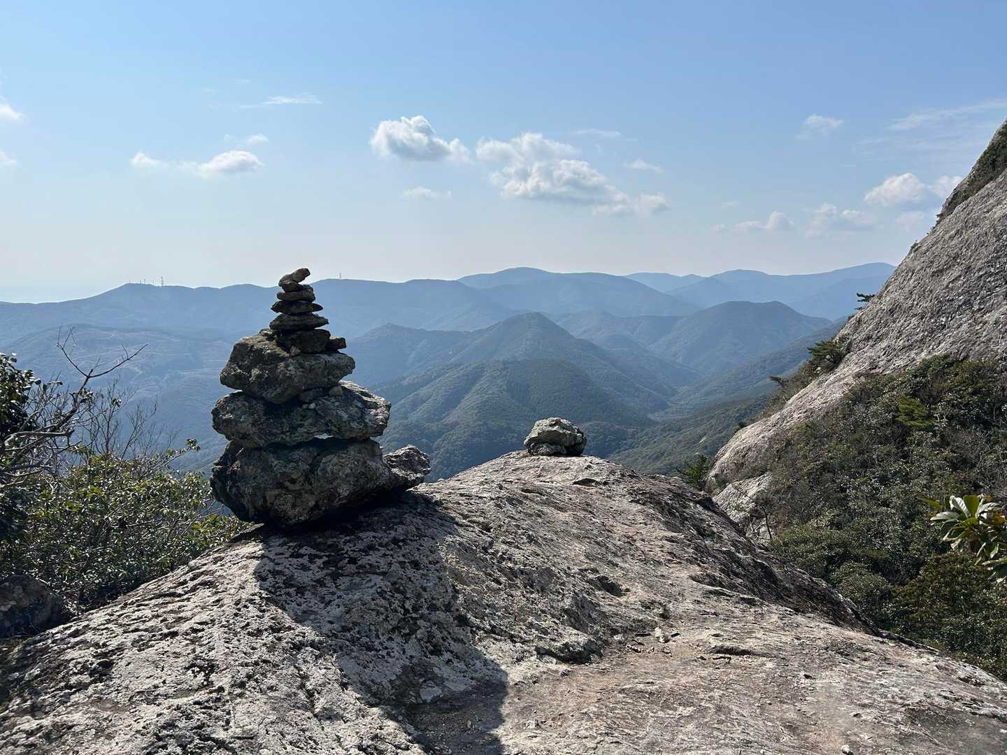 登山者が多い時はここが山飯ポイントらしい