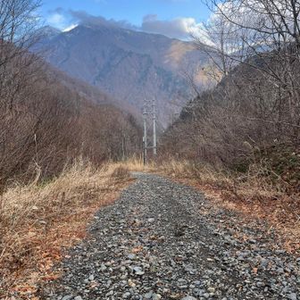 今年１月末。
天神平で受けたmont-bell雪山講習の時に
ロープウェイから下を見た時に🚠
スノーボーダーの人達が滑ってたコースだ！🏂
と分かってなんだか嬉しいの一枚🤣