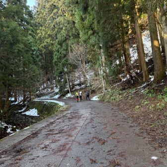 林道を歩き無事駐車場へ

初の霊仙山、雪山ハイクを楽しむことができて
ご一緒してくれて山友さんありがとう😊