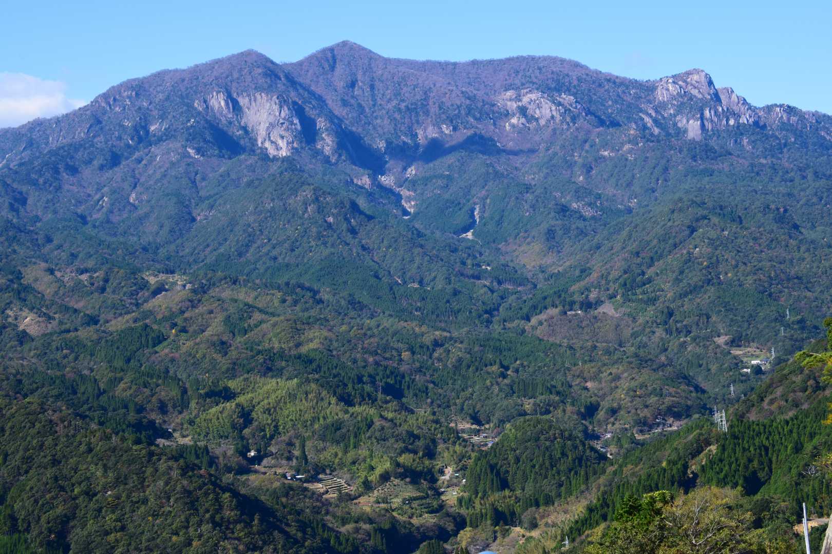 大崩山の写真