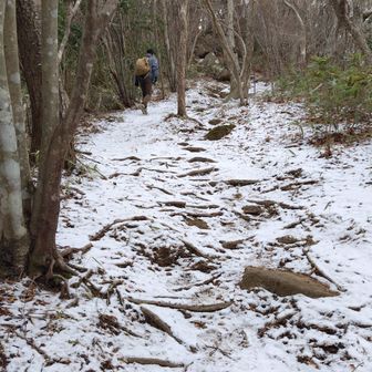 ❄️月山手前。