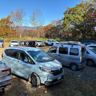 🅿️沼尻温泉登山口駐車場は8時で既に満車