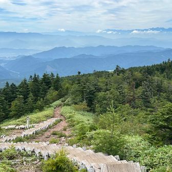 富士山から北アルプスで