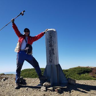 急いで一枚、すぐ下山