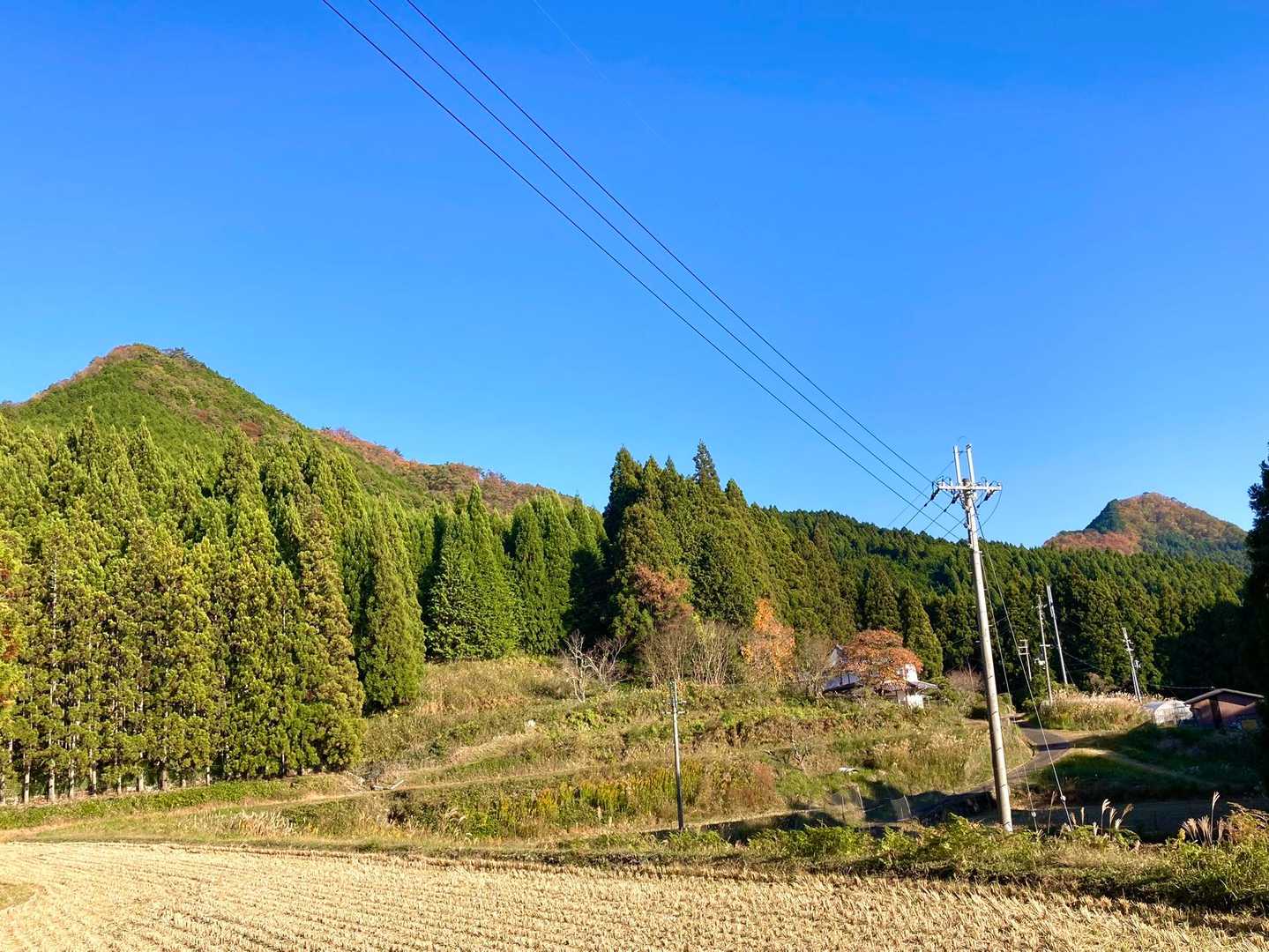 三郎岳⛰️左
袴ヶ岳⛰️右