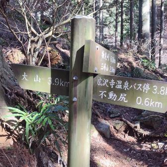 さて大山に登るよ⬅️
先月、大山三峰からここに下りてきたときはヘロヘロでした〜