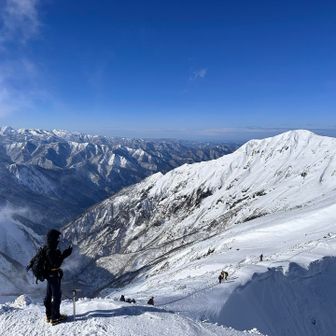 谷川岳ブルー。頑張って歩いて良かった✨